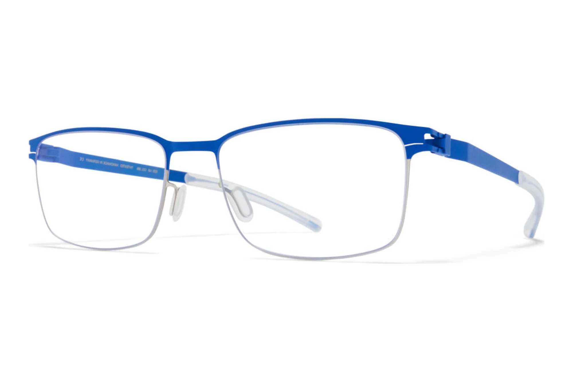 MYKITA   GERHARD RX 395 Shiny Silver/Yale Blu