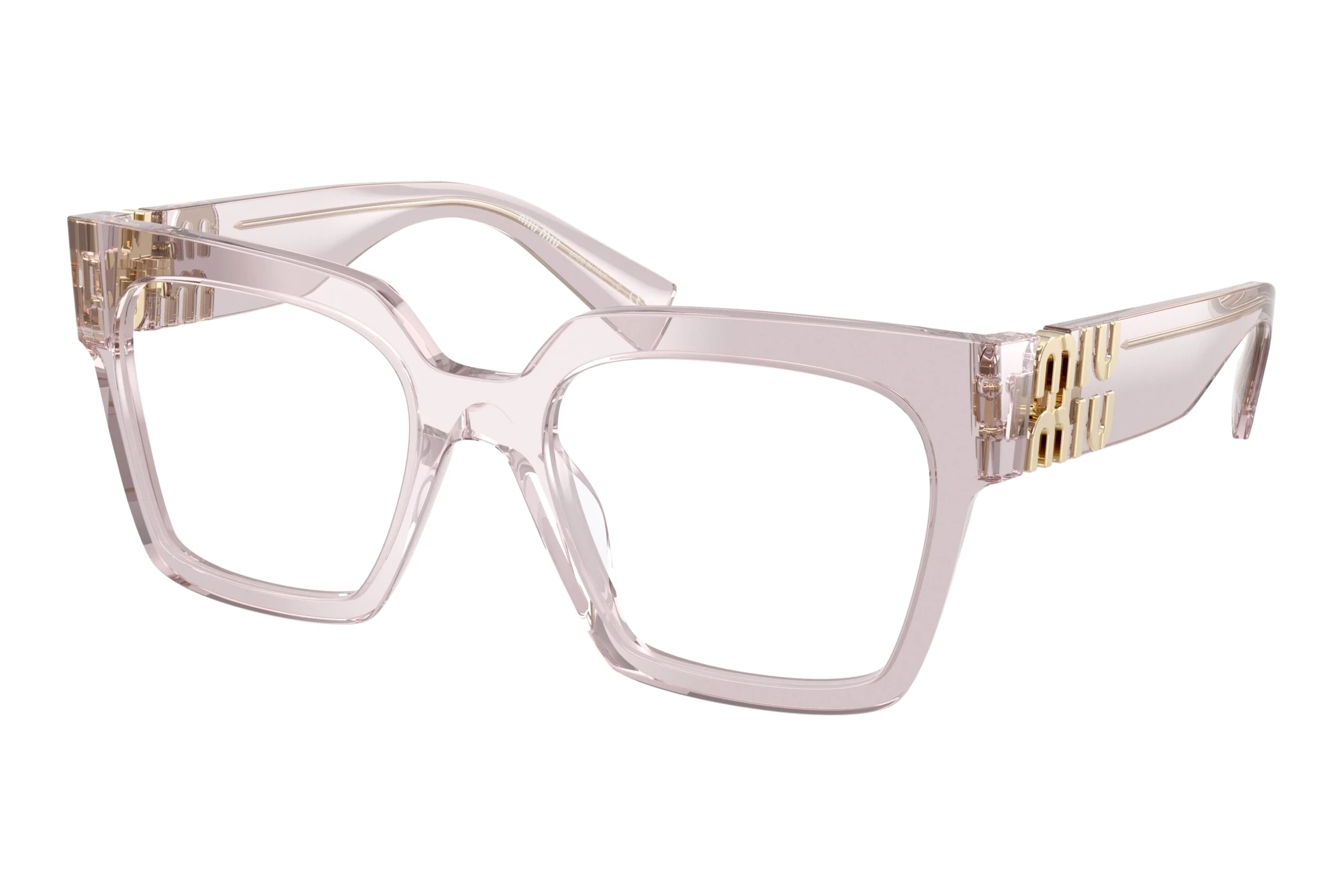 Miu Miu   MU 04UV 12W1O1 Transparent Mauve