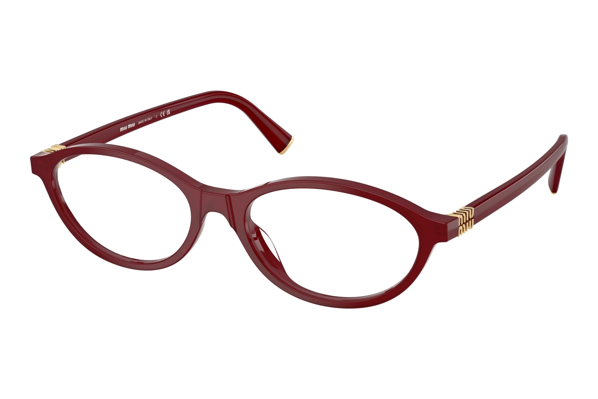 Miu Miu   MU 09XV 21I1O1 Opal Burgundy