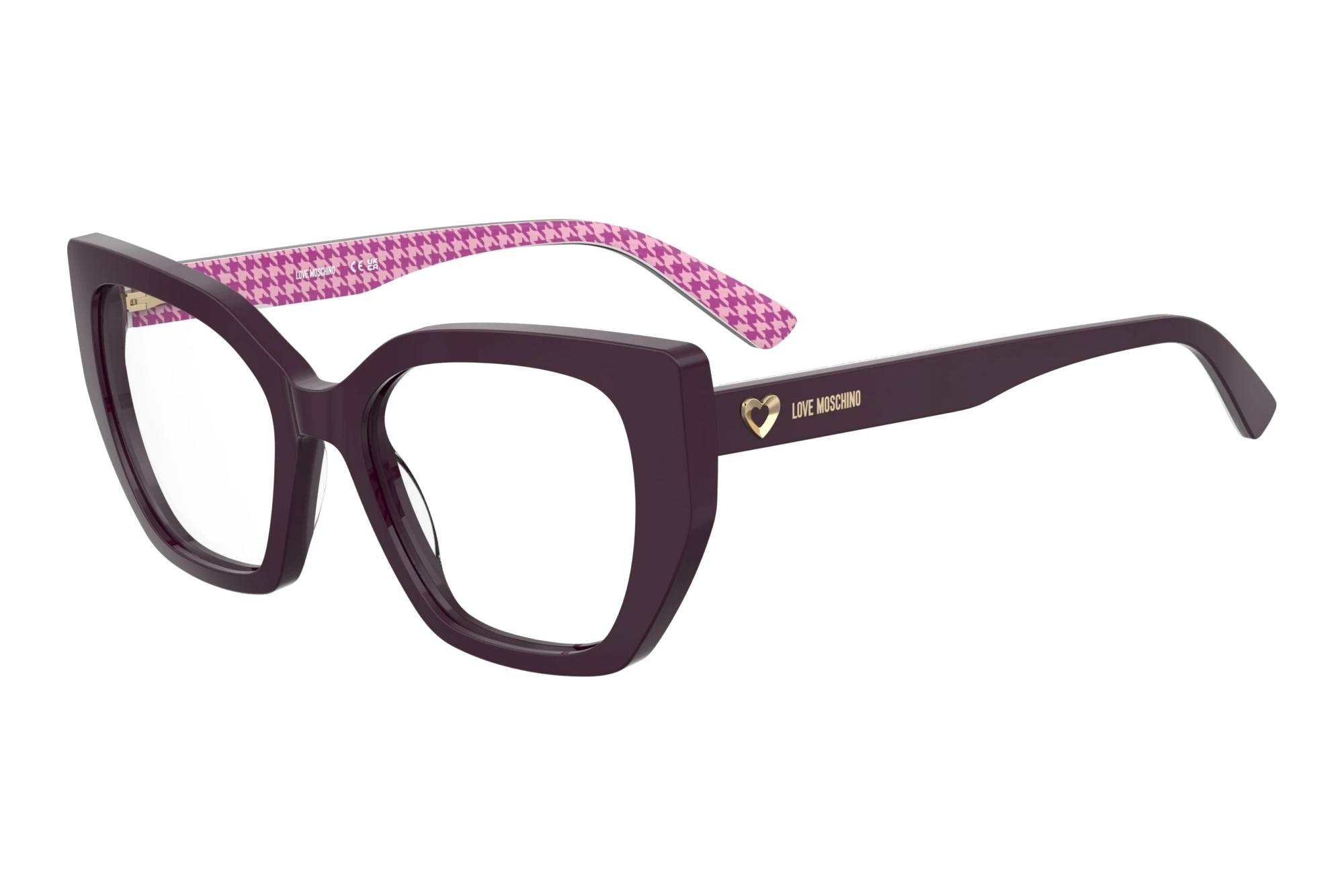 Moschino   MOL672 BPK PATTERN VIOLET