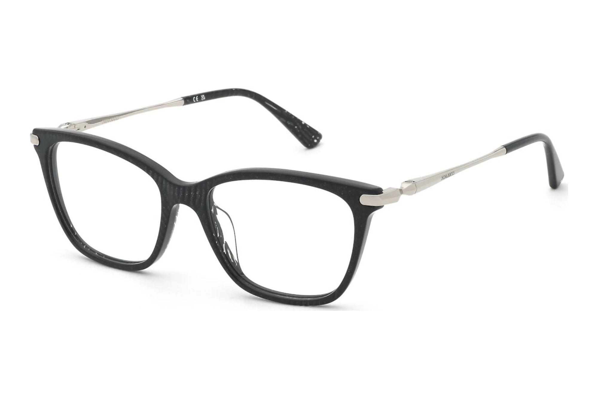 Nina Ricci   VNR473 0GL1 BLACK W/GLITTERY