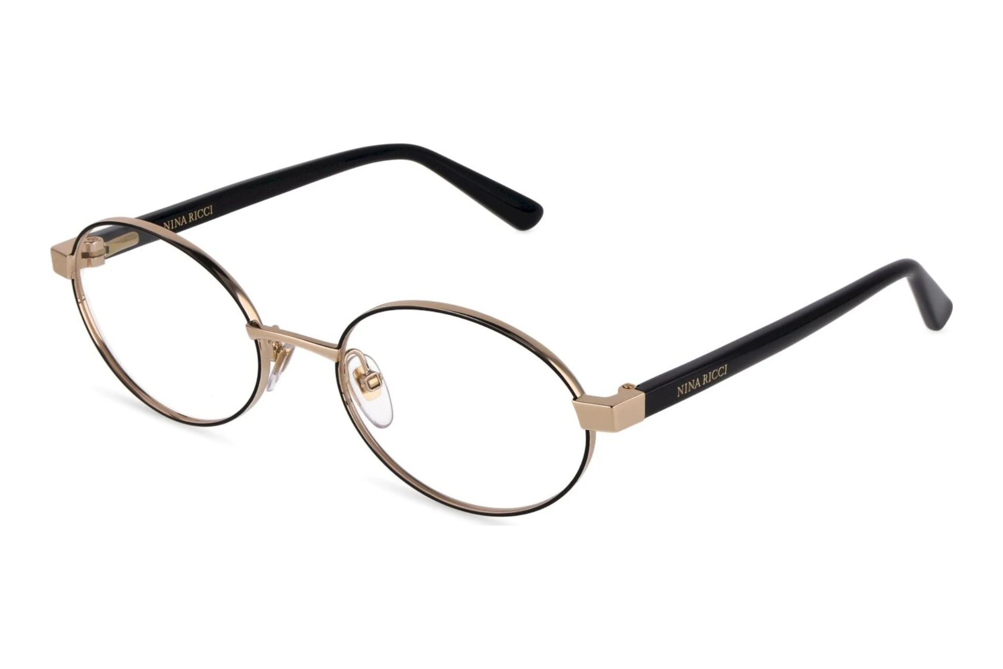 Nina Ricci   VNR498 0301 SH.ROSE GOLD W/BLACK PARTS