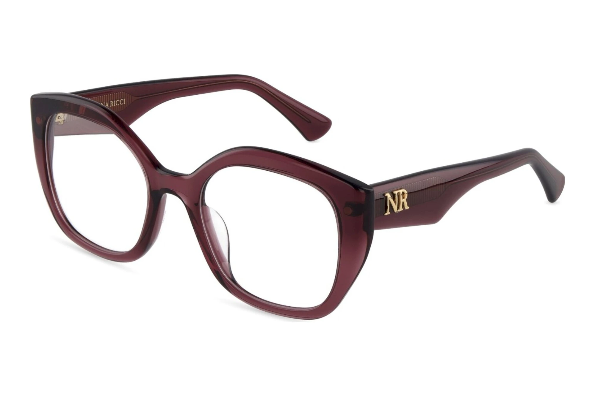 Nina Ricci   VNR502 0V64 SHINY TRANSP.BORDEAUX RED