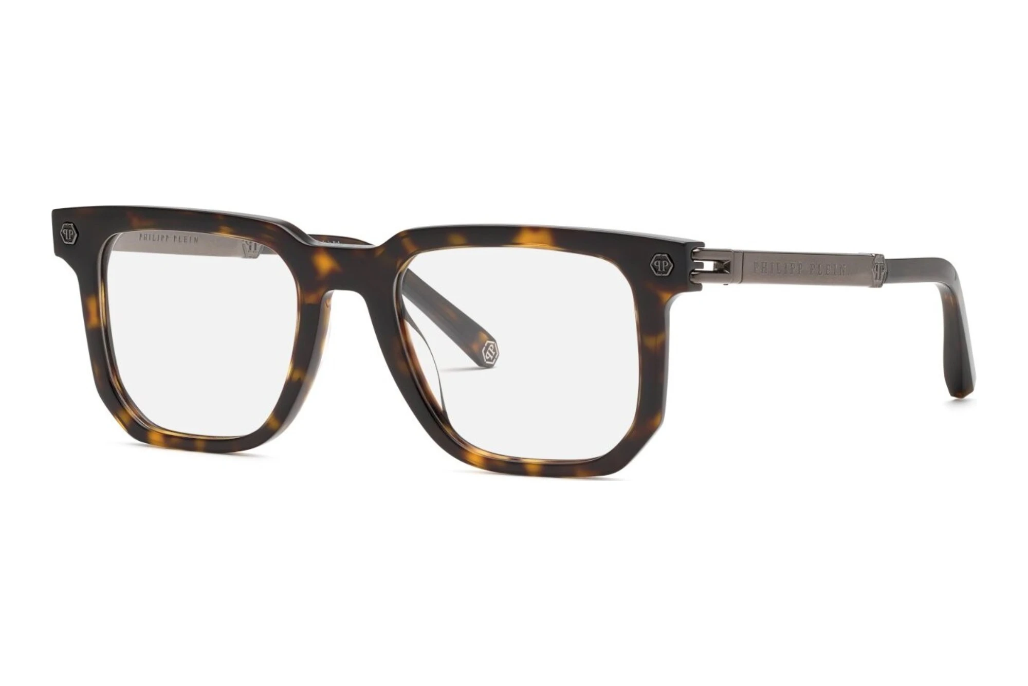 Philipp Plein   VPP196 0722 SHINY DARK HAVANA