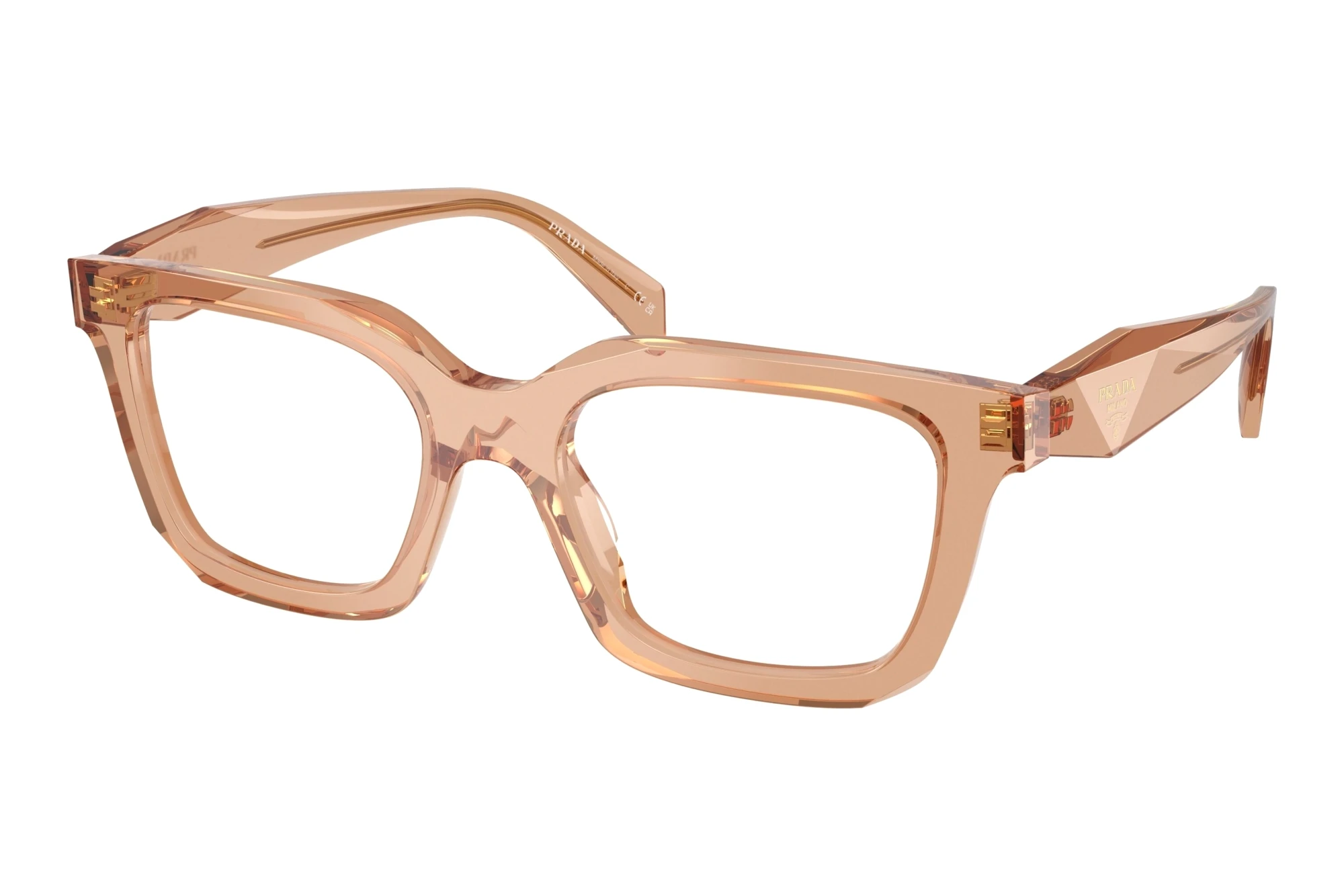 Prada   PR C08V 20H1O1 Transparent Chocolate