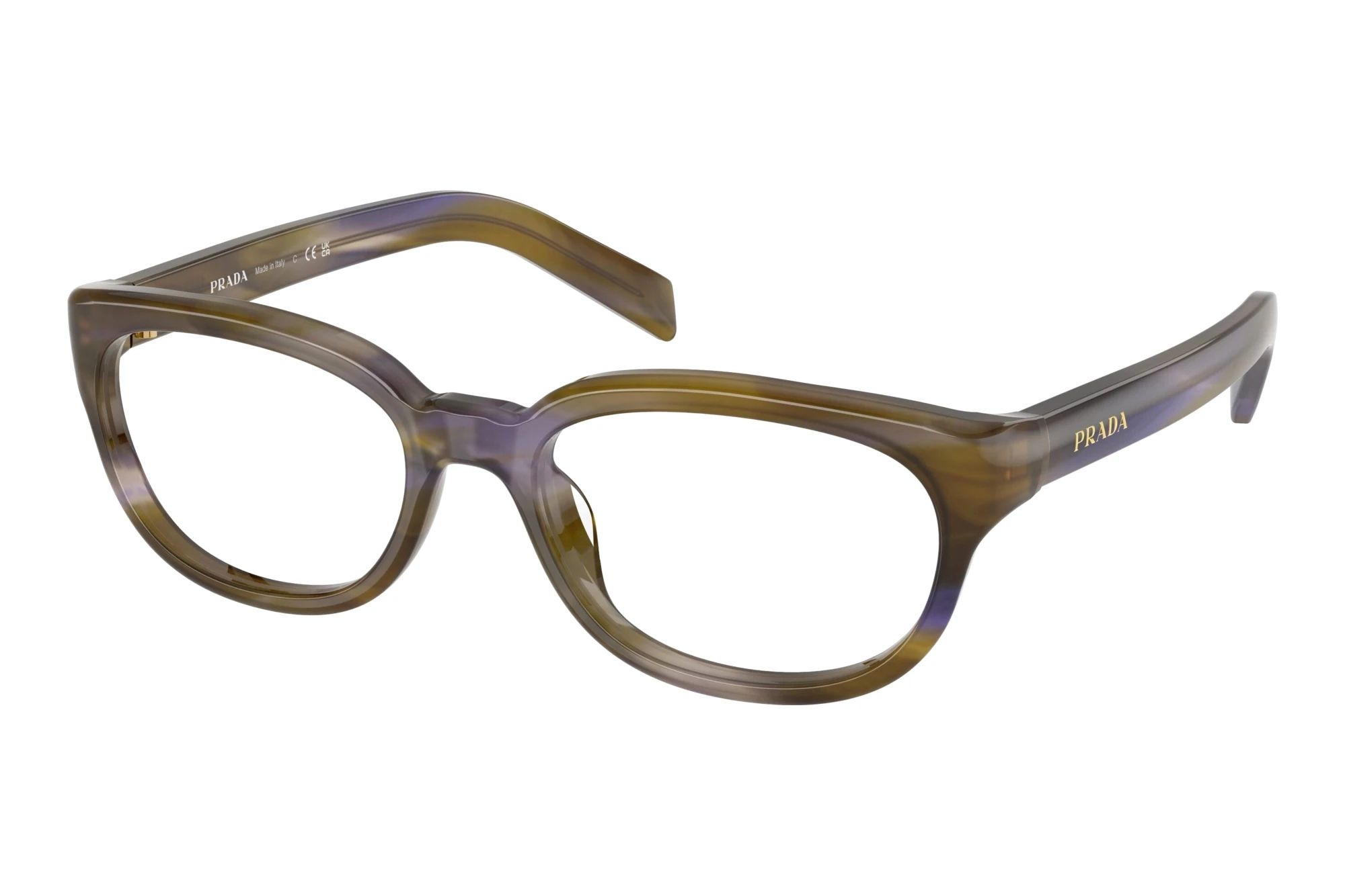 Prada   PR D03VU 23G1O1 Lagoon Havana