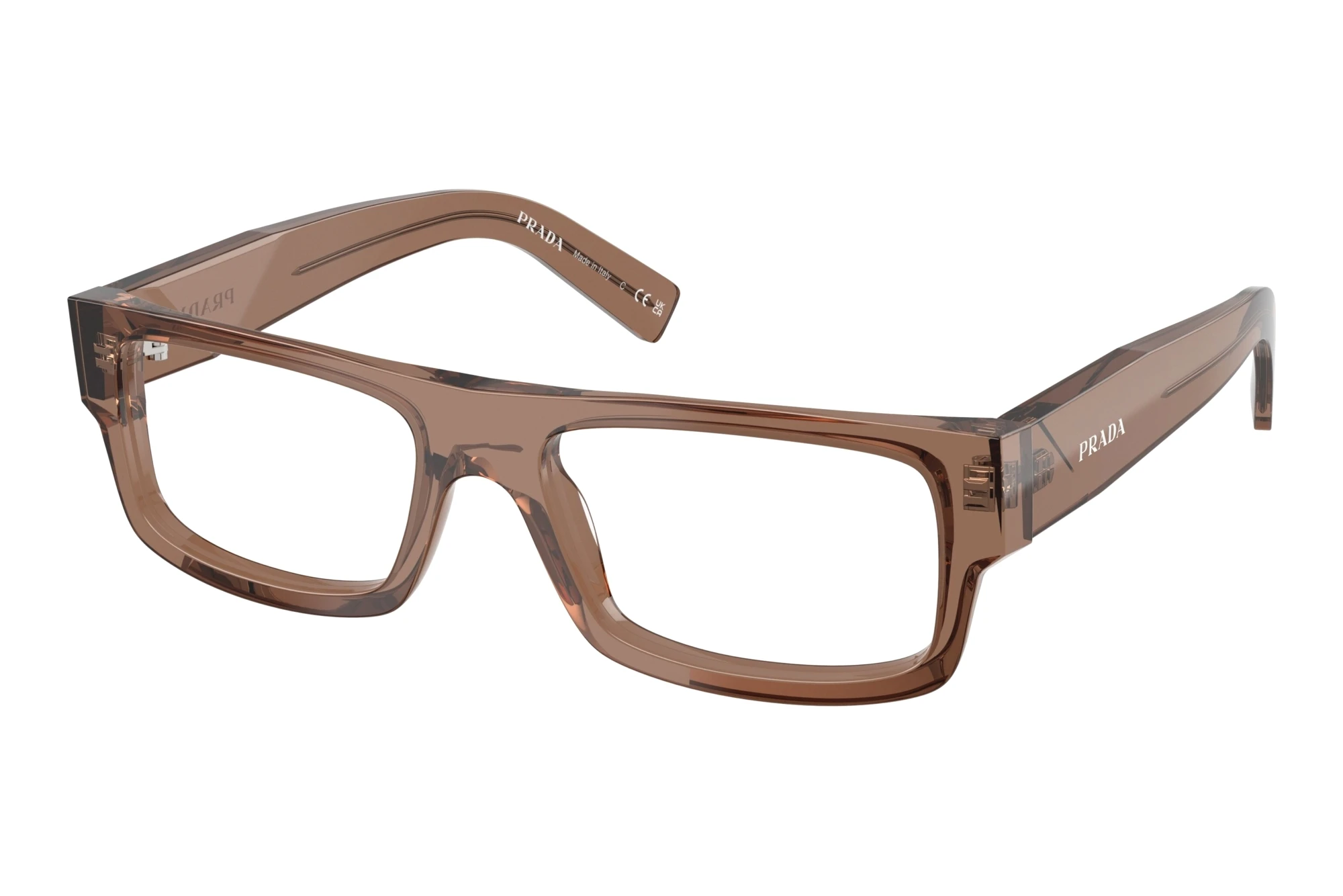 Prada   PR D06V 28I1O1 Brown Transparent