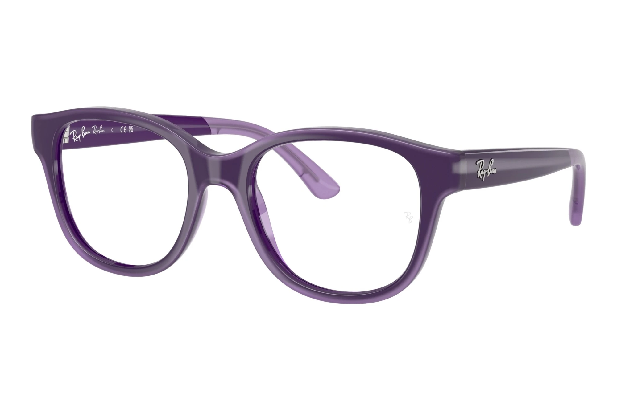 Ray-Ban Kids   RY1950 7206 Violet On Transparent Violet