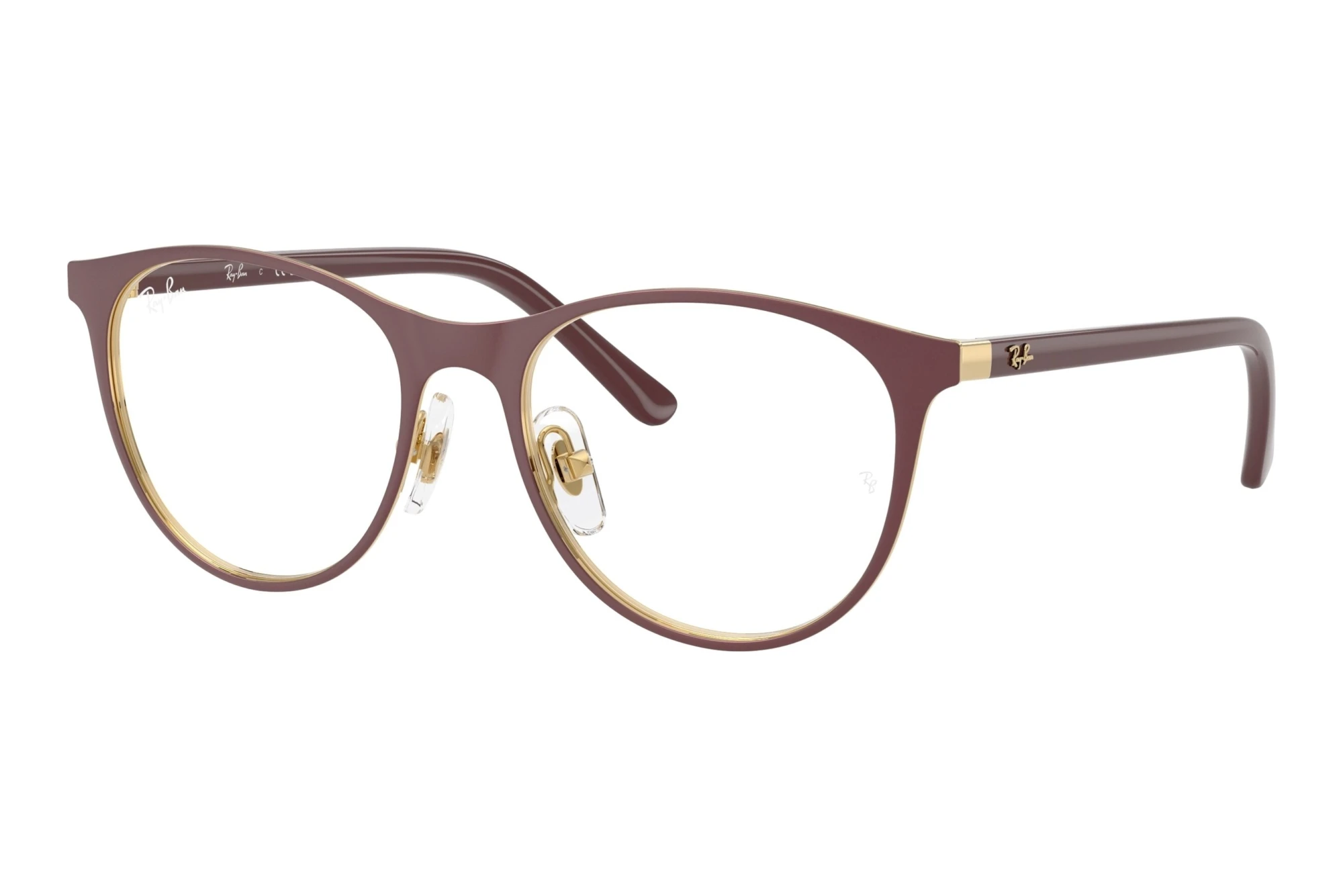 Ray-Ban Kids   RY9552V 4097 Dark Red On Arista Gold