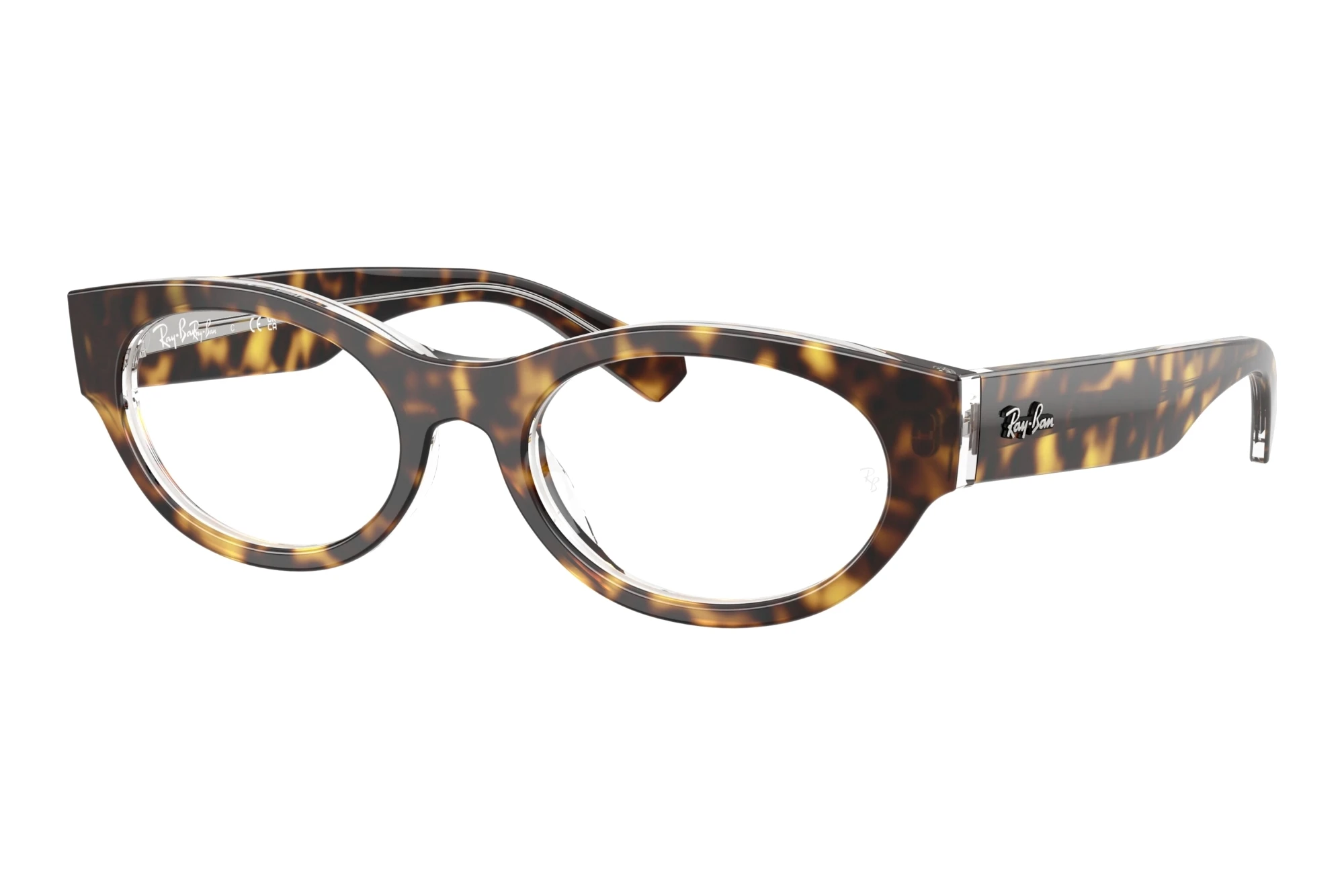 Ray-Ban   RX5447 5082 Havana On Transparent