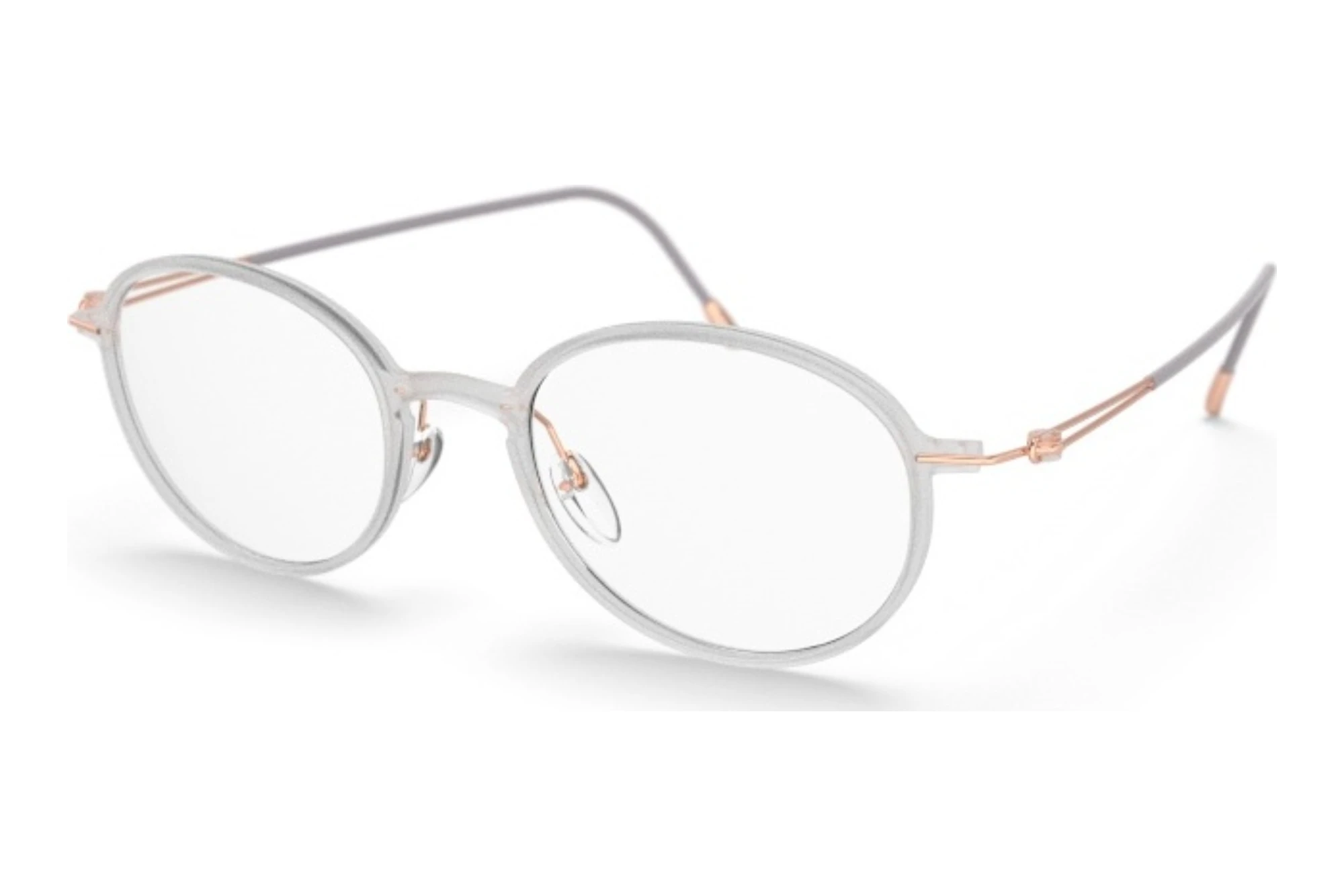 Silhouette   2924 6520 Soft Grey / Rose Gold