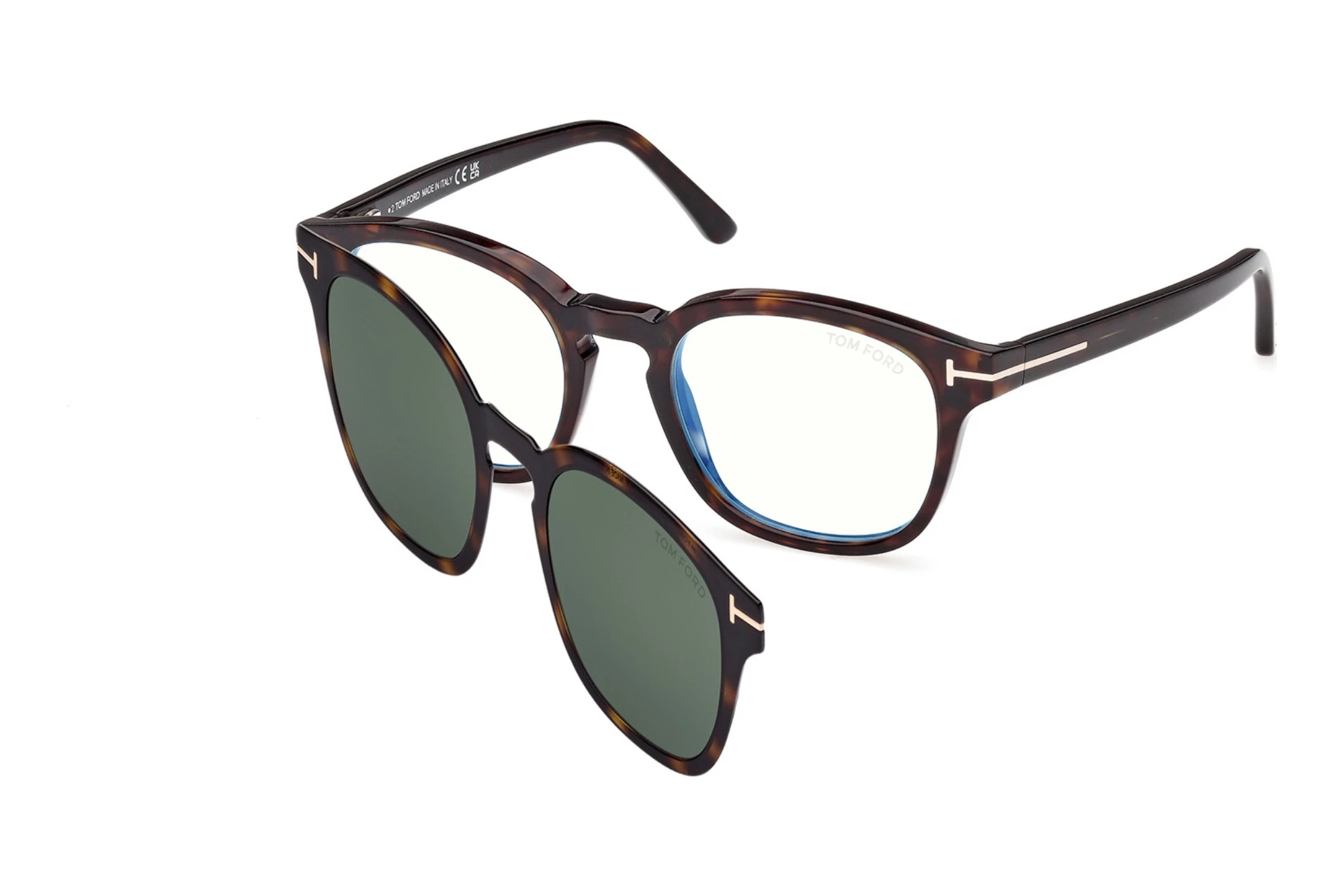 Tom Ford   FT5532-B 52N Dunkel Havanna