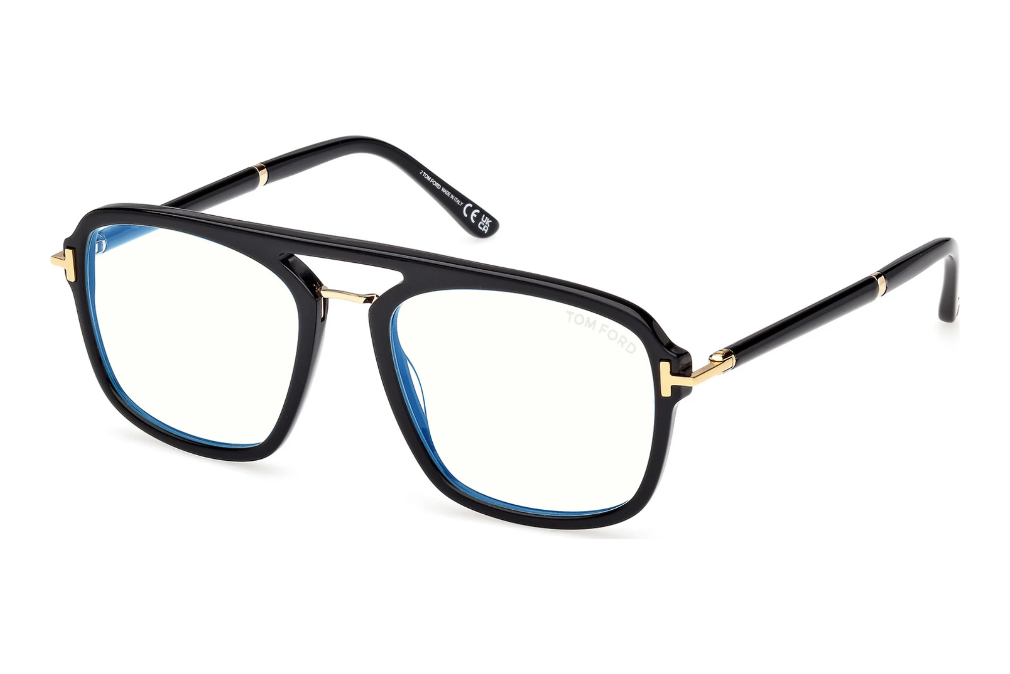 Tom Ford   FT6086-B 001 Glänzend Schwarz