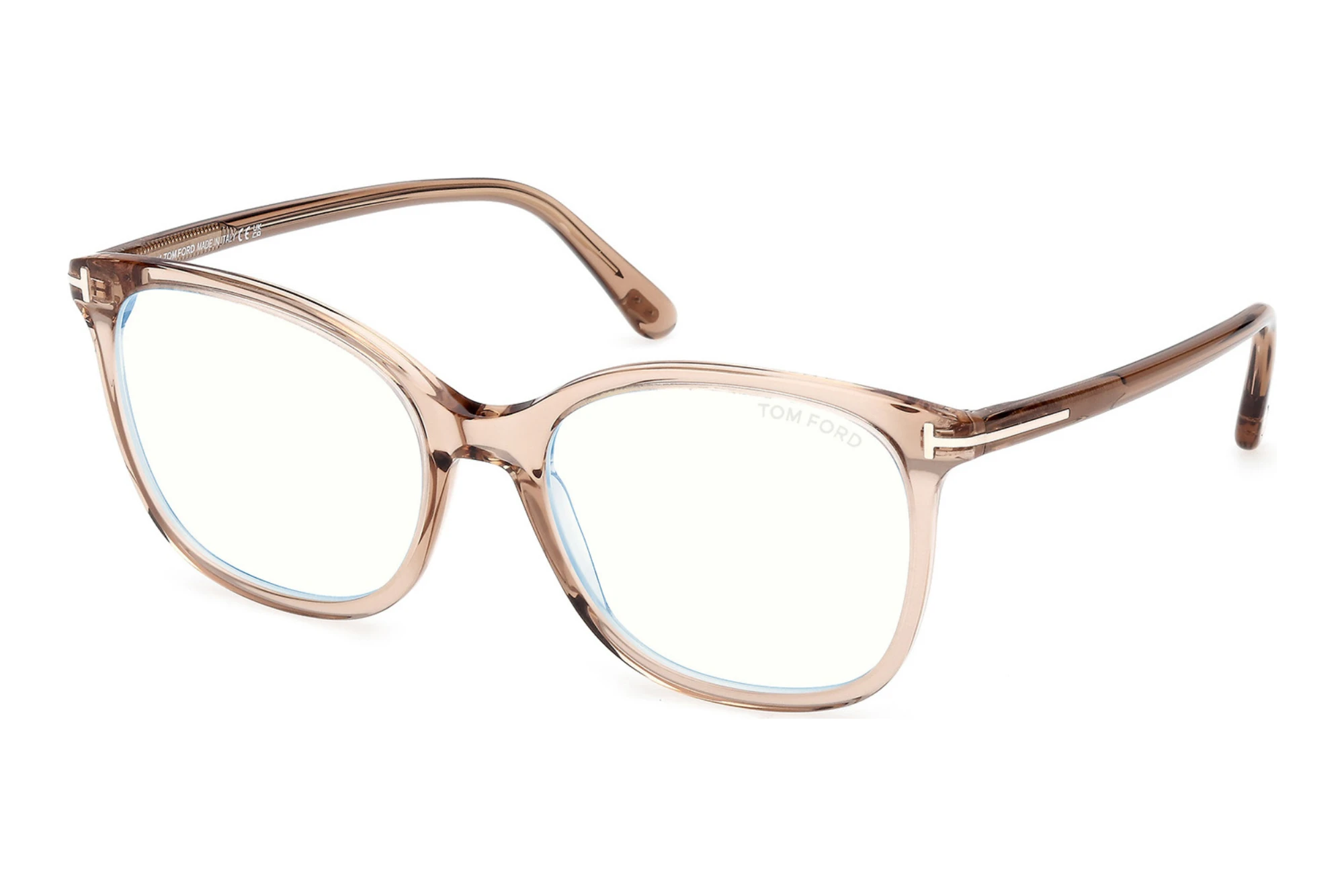 Tom Ford   FT6089-B 045 Glänzend Hellbraun