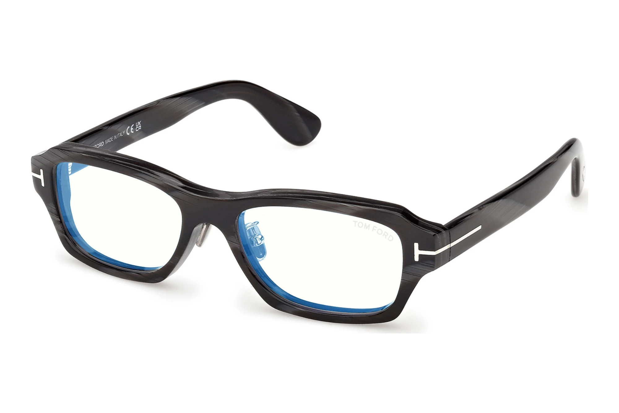 Tom Ford   FT6113-D-B 063 Schwarz Horn