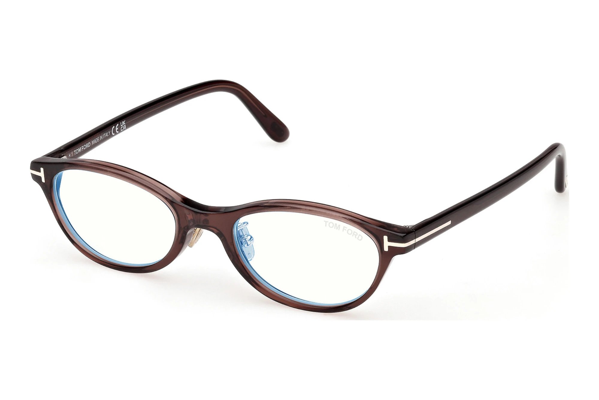 Tom Ford   FT6114-D-B 045 Glänzend Hellbraun