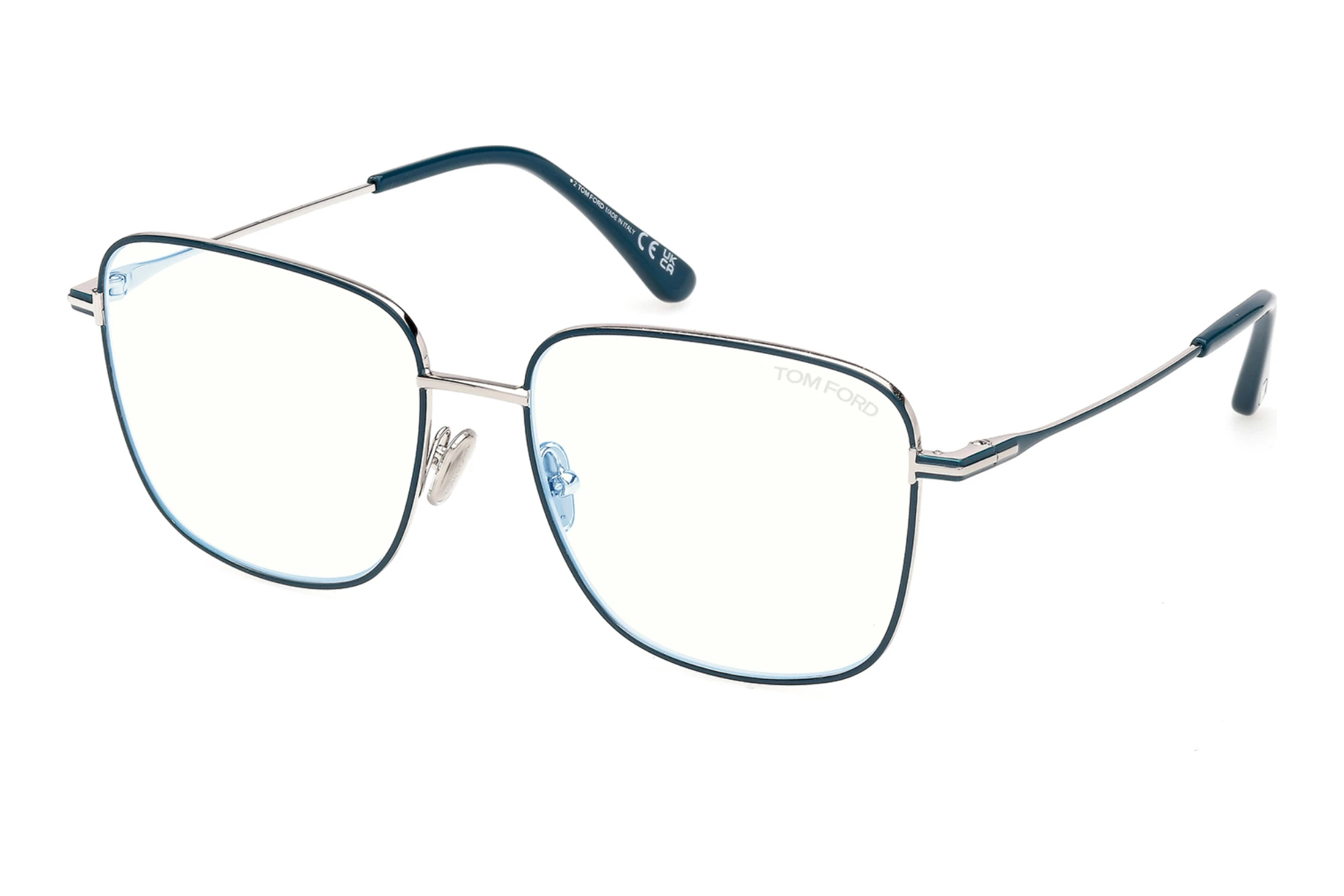 Tom Ford   FT6136-B 087 Glänzend Türkis