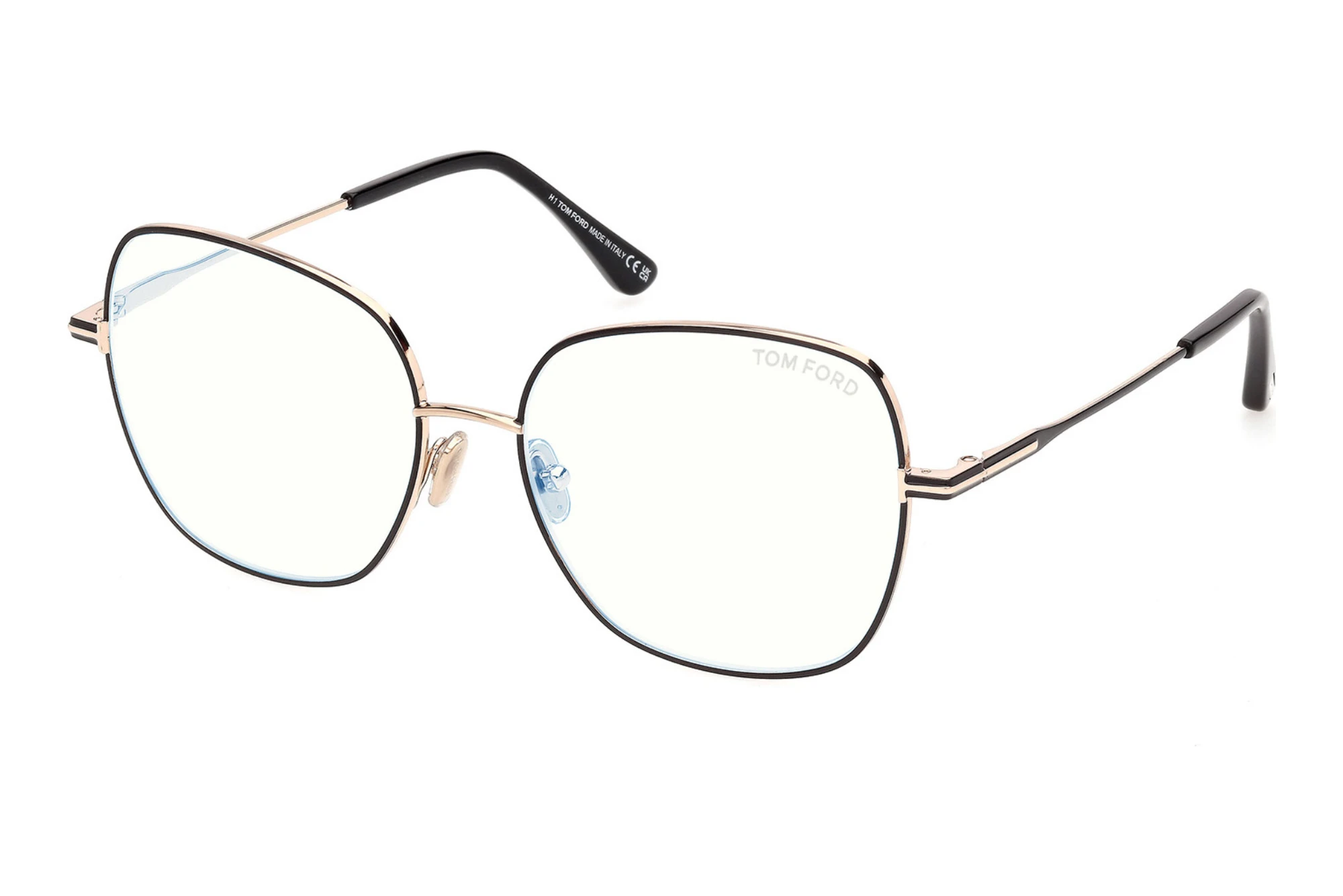 Tom Ford   FT6196-B 001 Glänzend Schwarz