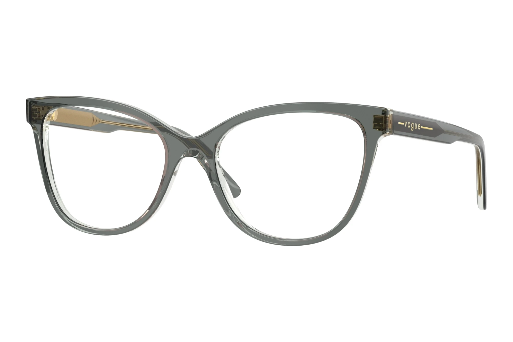 Vogue Eyewear   VO5748 3325 Top Transparent Green/Transparent Green