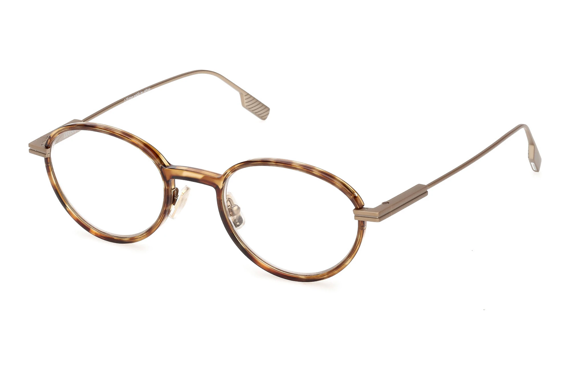 Zegna   EZ5323 047 Hellbraun/Gestreift