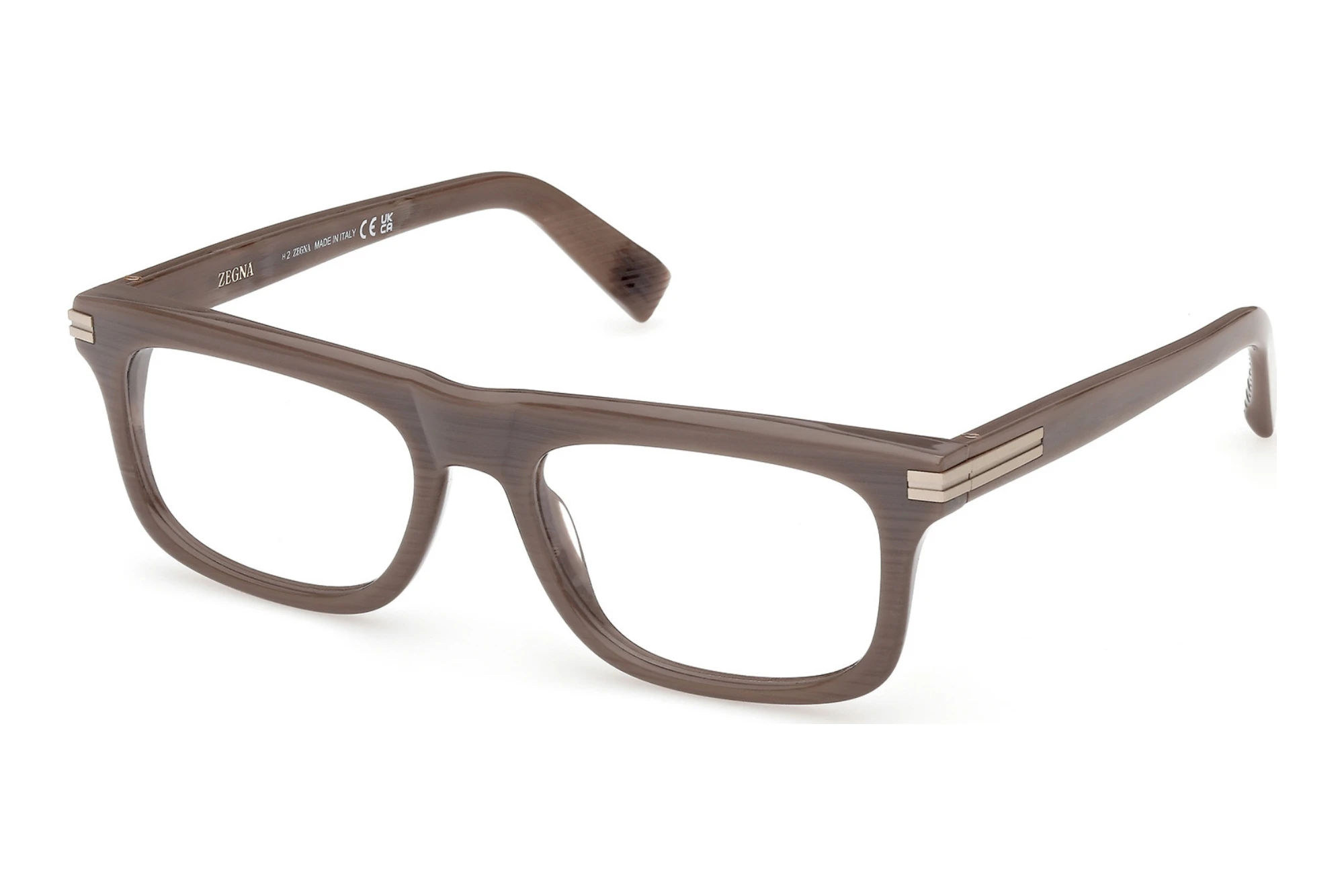 Zegna   EZ5343 059 Beige Braun/Gestreift