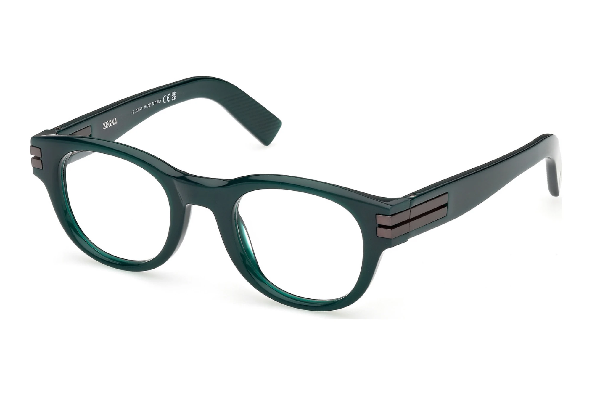 Zegna   EZ5347 096 Glänzend Dunkelgrün