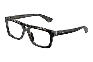 Dolce & Gabbana DG3431 3403 Black On Grey Havana