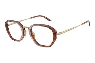 Giorgio Armani AR7282 6162 Striped Brown