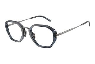 Giorgio Armani AR7282 6303 Striped Smoke