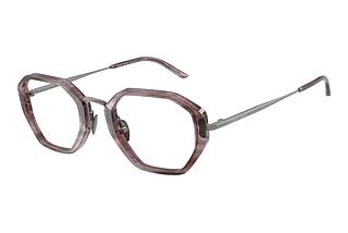 Giorgio Armani AR7282 6305 Striped Purple