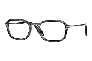 Persol PO3381V 1238 Striped Black & Grey