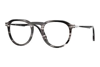 Persol PO3387V 1238 Striped Black & Grey