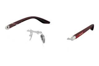 Vue de face Prada Linea Rossa PS 58TV (04K1O1)