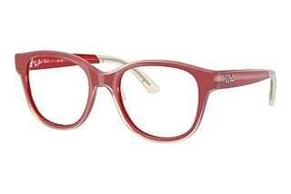 Ray-Ban Kids RY1950 7204 Red On Transparent