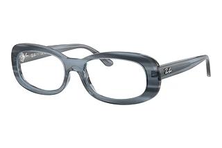 Ray-Ban RX2221V 8456 Striped Blue