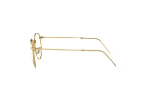 Vue latérale Ray-Ban ROUND METAL (RX3447V - 3105)