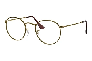 Vue de face Ray-Ban ROUND METAL (RX3447V - 3117)