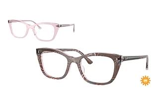 Ray-Ban RX5433 8292 Photo Waves Purple