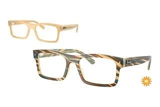 Ray-Ban RX5435 8383 Photo Striped Brown