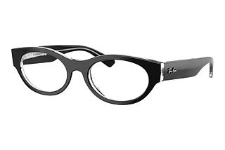 Ray-Ban RX5447 2034 Black On Transparent
