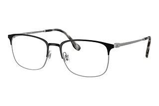 Ray-Ban RX6494 3187 Matte Black On Matte Gunmetal