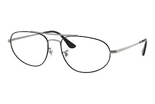 Ray-Ban RX6645 3179 Black On Gunmetal