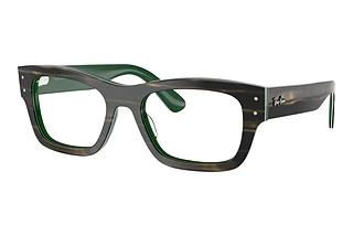 Ray-Ban RX7683V 8392 Striped Green On Green