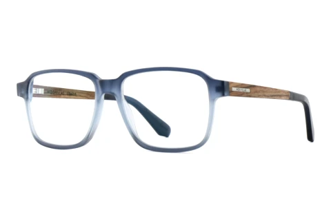 Designerbrillen Wood Fellas STRATUS (11135 walnut/blue)