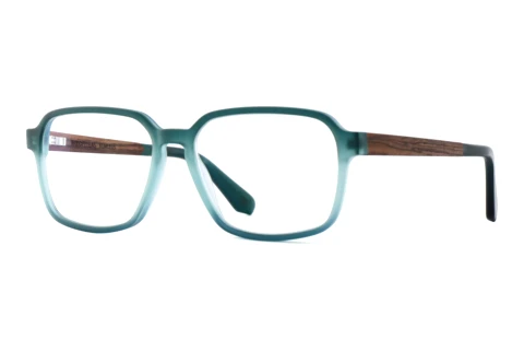 Designerbrillen Wood Fellas KUMULUS (11137 macassar/green)