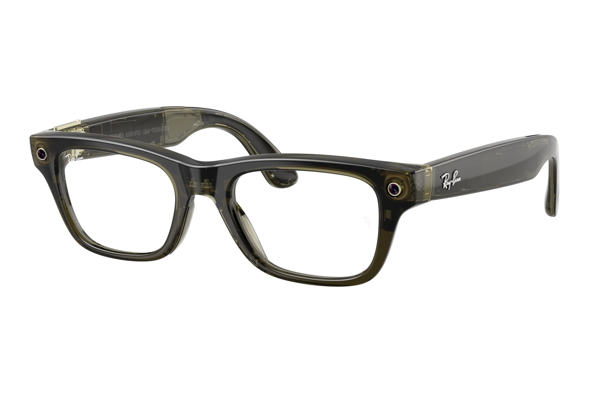 Ray-Ban Meta   RW7001 8530 Transparent Dark Olive