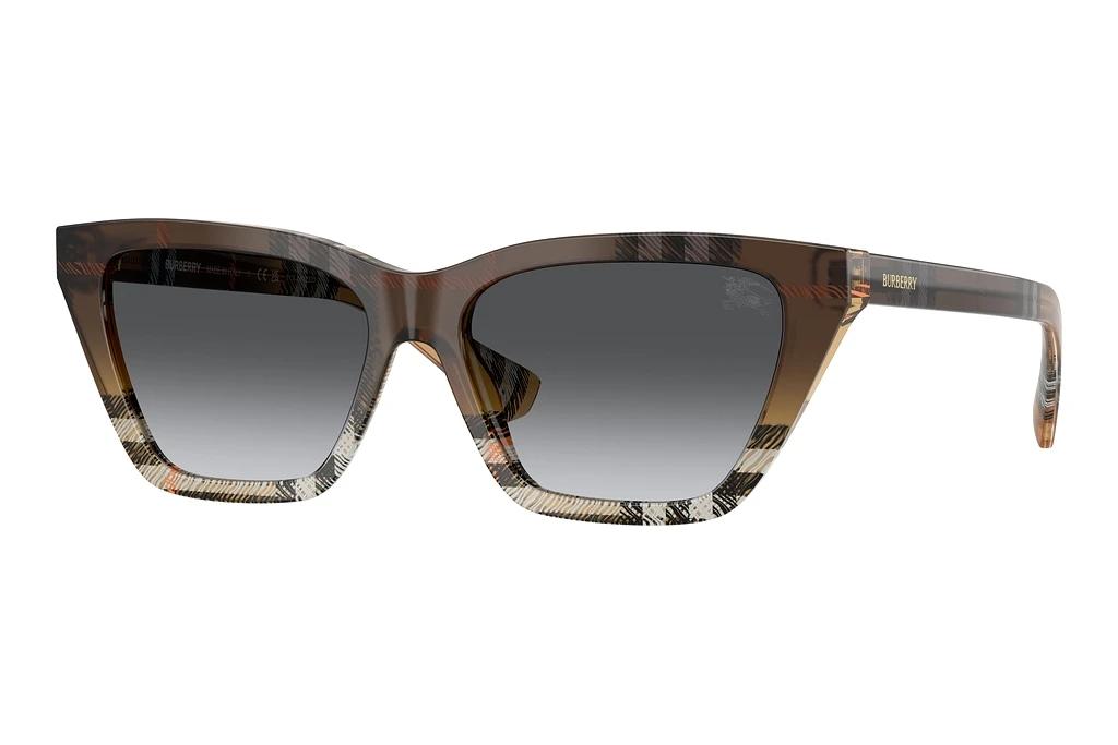Burberry   BE4468 4202T3 Gradient Grey PolarCheck Sand