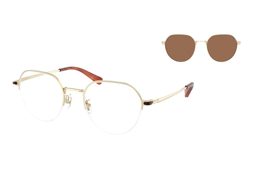 Coach   HC7179 900573 Brown SolidShiny Light Gold