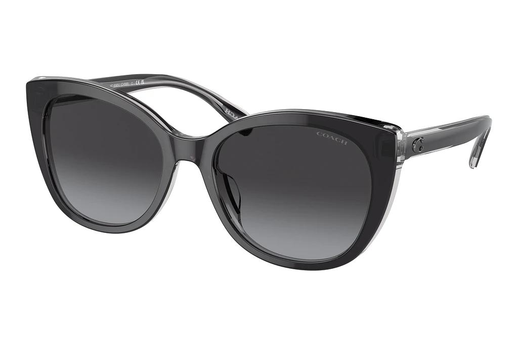 Coach   HC8365U 57458G Grey GradientBlack/Transparent Grey