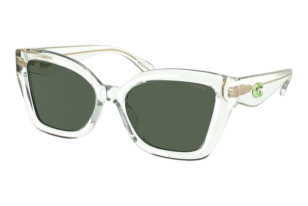 Coach   HC8405U 583271 Green SolidTransparent Blue
